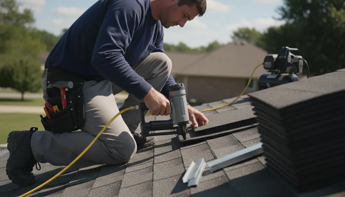Roofing in Staples